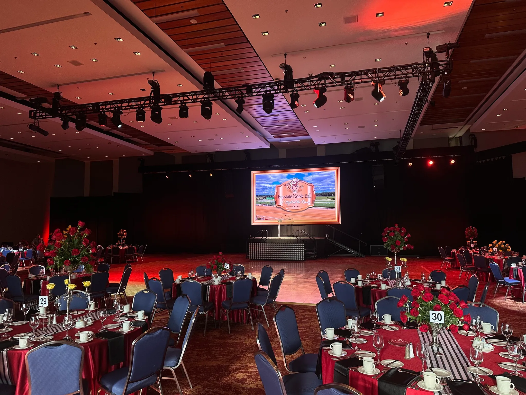 Spirit of Springfield Bright Nights Ball production at MGM Springfield