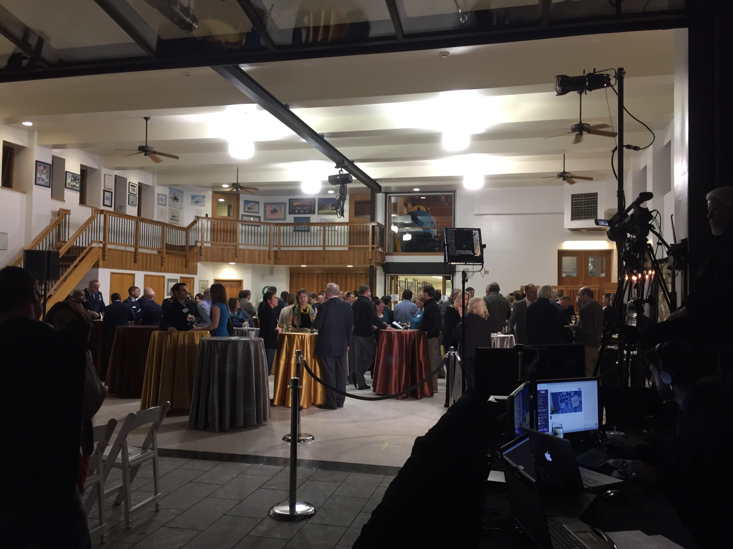 2017 FIRST Founders Reception production environment associated with the FRC International Kickoff.