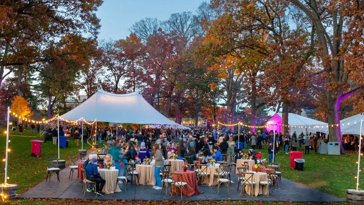 Amherst College Presidential Inauguration event production on October 28, 2022.