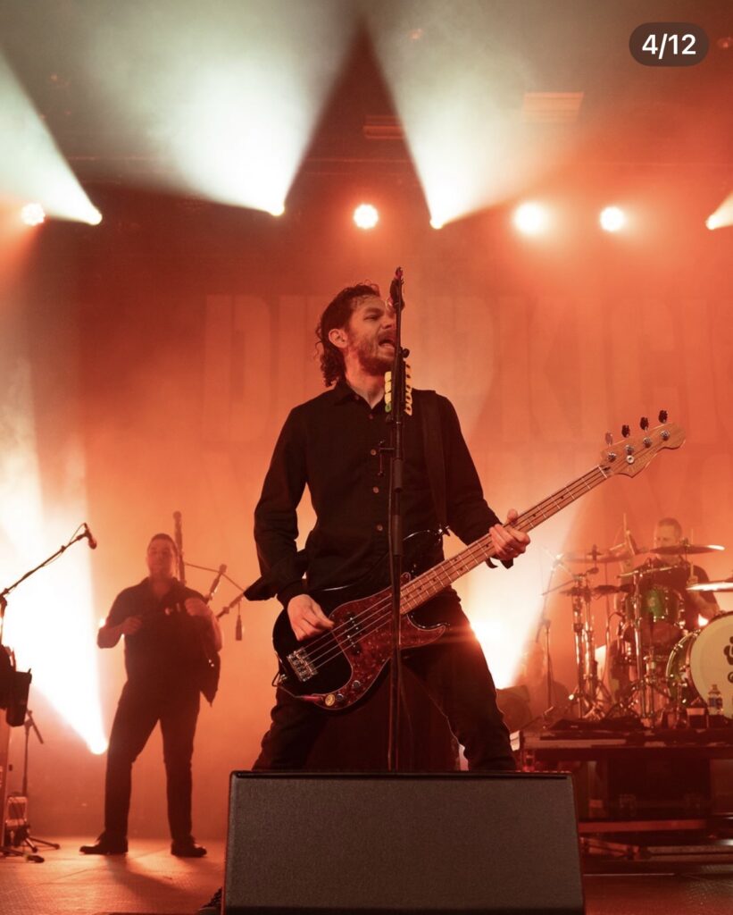Live concert performance and stage lighting at MassMutual Center.