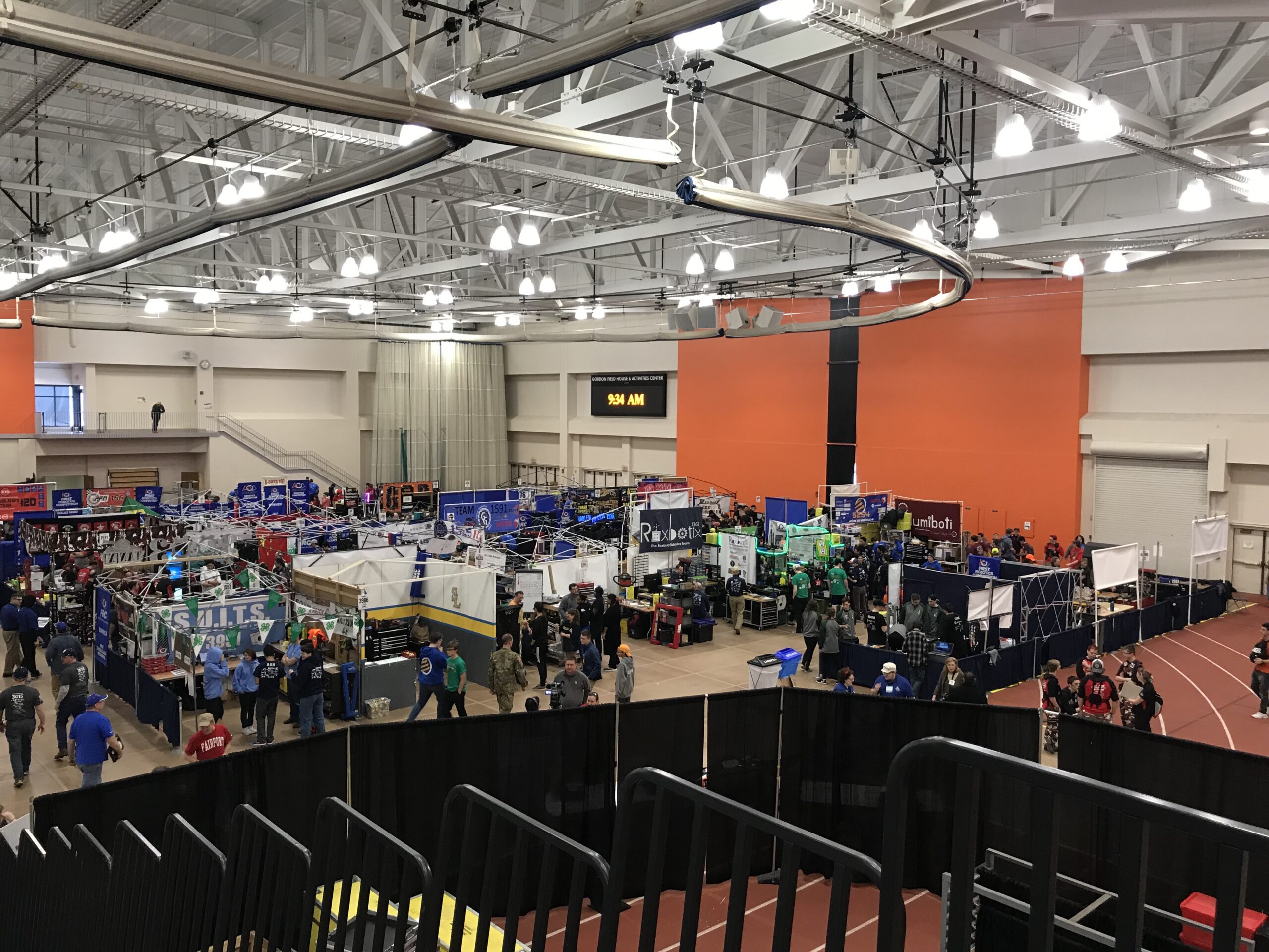 Jx2 video and live-streaming production position at the 2018 FIRST Robotics Competition Finger Lakes Regional at RIT.