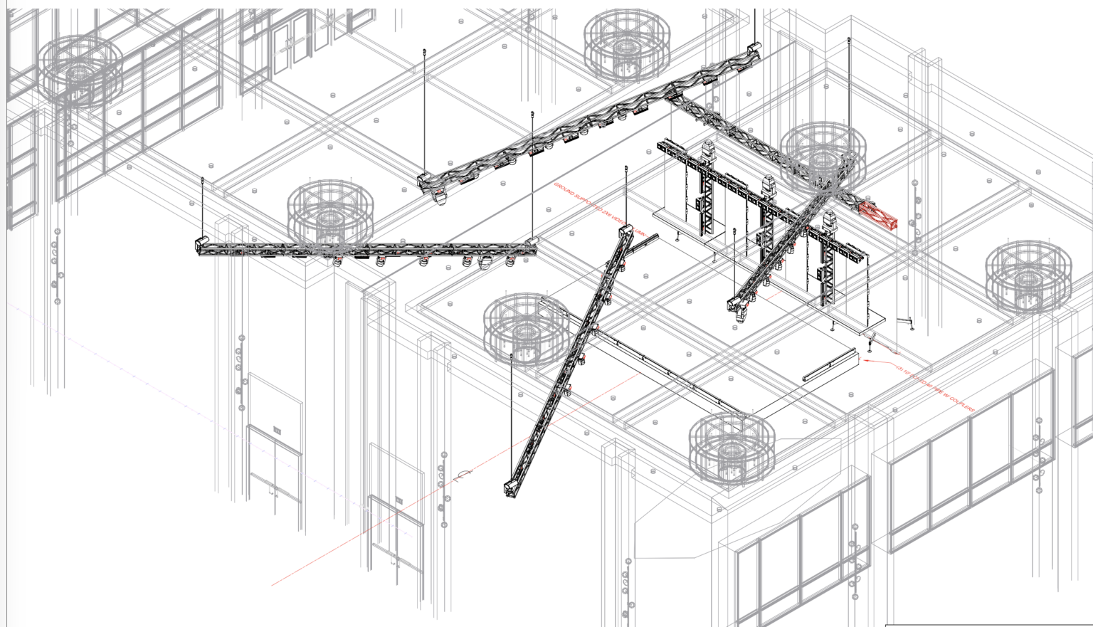 Jx2 Productions event previsualization reference used during early production planning.
