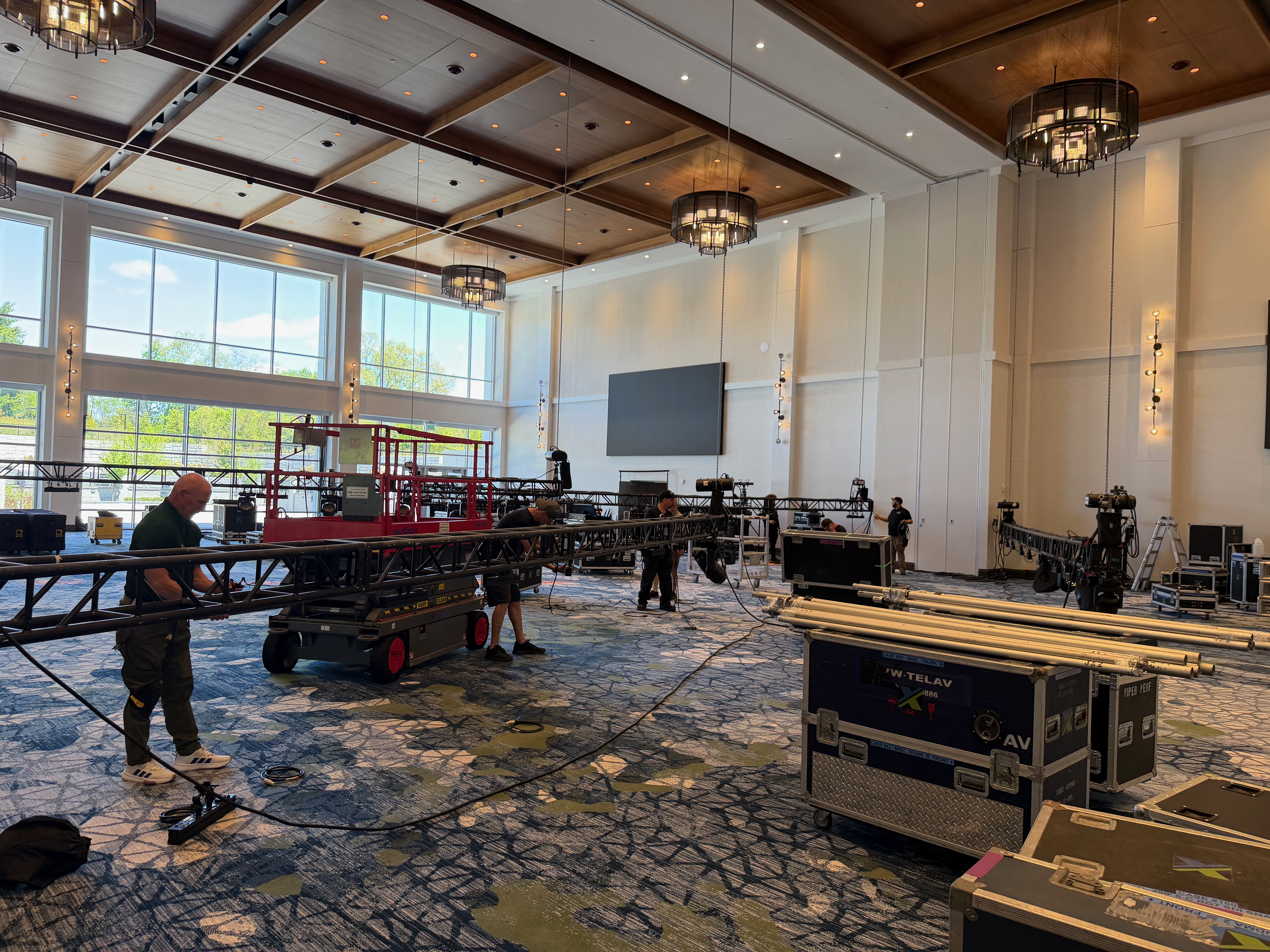 Corporate awards event setup produced by Jx2 Productions for a confidential Fortune 150 client