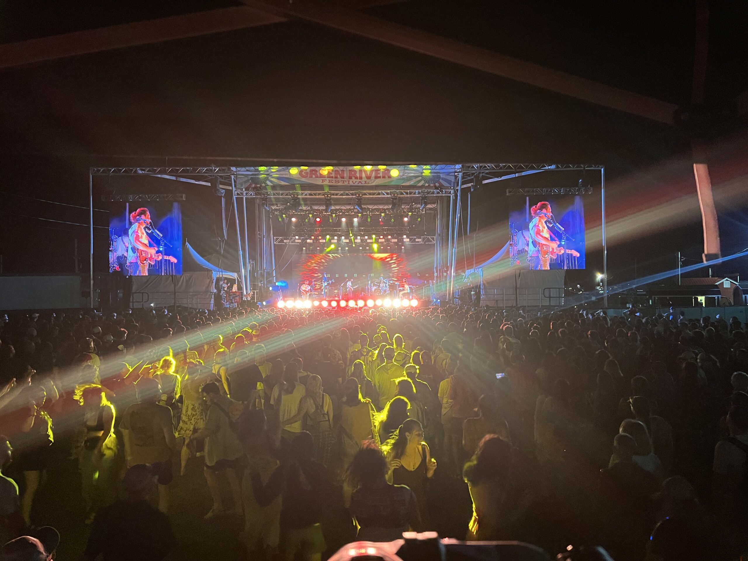 Green River Festival stage and LED systems